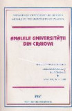 Analele Universitatii din Craiova, Seria Stiinte Filologice, Literatura Romana si Universala, Nr. 1-2/1999