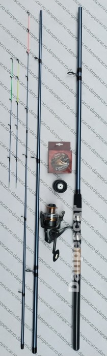 SET Lanseta ROBINHAN KOMODO Feeder 3.90m + Mulineta FL EFB4000 si150m fir