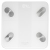 Cantar Persoane Smart Adler Bluetooth, Aplicatie Tuya, 180kg, 18 Parametri Corp, Sticla Securizata, Alb