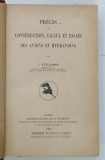 PRECIS de CONSTRUCTION , CALCUL ET ESSAIS DES AVIONS ET HIDROAVIONS par J. GUILLEMIN , 1929