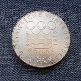 1h - 100 Schilling 1976 Austria Jocurile Olimpice de iarna Innsbruck