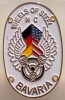 5.078 PLACHETA CLUB BIKE BIKER MOTO MOTOCICLETA WHEELS OF STEEL MC BAVARIA