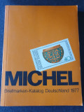 Michel. Briefmarken-Katalog Deutschland, 1977, 484 pag, stare f buna