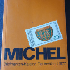 Michel. Briefmarken-Katalog Deutschland, 1977, 484 pag, stare f buna