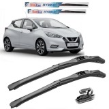 Cumpara ieftin Ștergătoare Nissan Micra K14 (2017&ndash;2023) TeamCar&reg; &ndash; Set față Hybrid