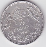 Ungaria 5 Korona (5 Corona) 1909