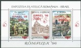 C5950 - Romania 1998 - Israel - supratipar - bloc .neuzat,perfecta stare4