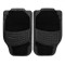 Set Covorașe Auto, Cauciuc-Mocheta, 4 Bucăți, Suprafață Anti-Alunecare, Negru