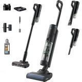 Aspirator si mop fara fir AquaTrio Philips XW7263/11, Seria 7000, 2500 RPM, Litiu-ion, Verde Heros