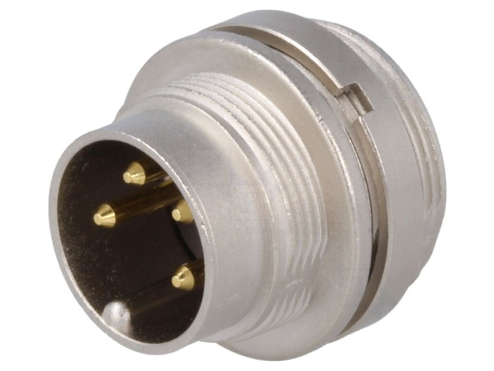Conector M16 soclu lipire 4P IP40