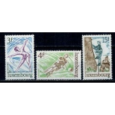 Luxemburg 1975 - Sport, serie neuzata