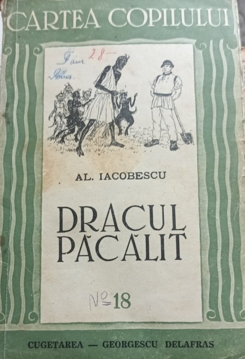 DRACUL PACALIT.POVESTI 1941 AL.IACOBESCU