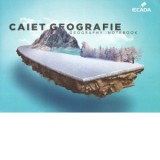 Caiet geografie A4 24 file policromie Ecada