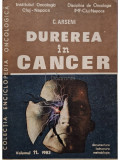 C. Arseni - Durerea in cancer (editia 1983)