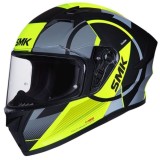 Casca moto integrala SMK Stellar Faro gri/galben marime XS
