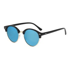 Ochelari de soare rotunzi barbati Techsuit, albastru, 66612 foto