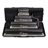 Set 4 gletiere profesionale, lama inox 0.4 mm, Premium Silver, 25, 40, 60, 80 cm, rola gletuit, geanta, Ergoplane, Olejnik GartenVIP DiyLine