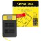 Patona Smart Dual LCD USB incarcator pentru Panasonic DMW-BLG10 CSBLG10MC CS-BLG10MC DMWBLG10 DMW-BLG10