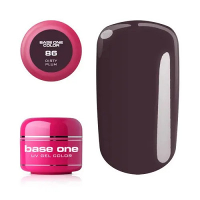 Gel UV Silcare Base One Color - Dirty Plum 86, 5g foto