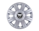 Cumpara ieftin Set 4 capace roti Cosmos cromat R16 pentru gama auto Dacia, Autohelix MSA
