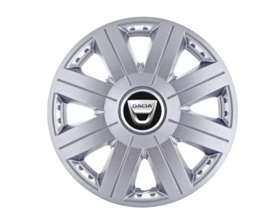Set 4 capace roti Cosmos cromat R16 pentru gama auto Dacia foto
