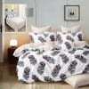 Lenjerie pat dublu,bumbac finet,6 piese,cearceaf normal 220x240cm, cearceaf pilota 200x220cm, 2 fete de perna 50x70, 2 fete de perna 70x70-M373, Ralex Pucioasa