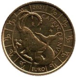 San Marino 5 Euro 2021 - (Zodia Capricorn) 26.95 mm, SM1, KM-604 UNC !!!