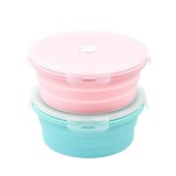 Caserola rotunda pliabila galben 500 ml