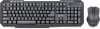 KIT wireless GEMBIRD, tastatura wireless multimedia 104 taste (+ 8 taste multimedia) + mouse wireless 1000dpi, 4 butoane, rotita scroll, black &quot;KBS-WM