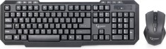 KIT wireless GEMBIRD, tastatura wireless multimedia 104 taste (+ 8 taste multimedia) + mouse wireless 1000dpi, 4 butoane, rotita scroll, black &quot;KBS-WM