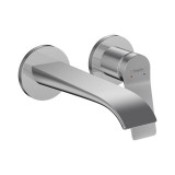 Cumpara ieftin Baterie lavoar cu montaj pe perete, Hansgrohe, Vivenis, cu pipa 19,2 cm, crom