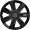 Set 4 capace Roti Gtx Carbon Negru R16