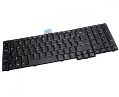 Tastatura laptop Acer Aspire 7720G US neagra fara rama foto