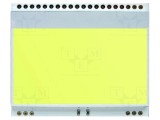 Iluminare de Fundal LED Galben-Verde 55x46x3,6mm