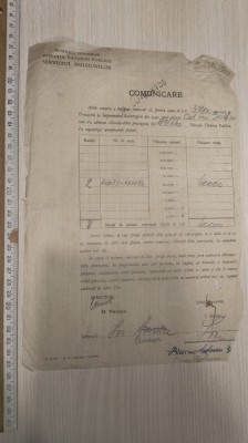 ACT TIPIZAT 1941 - IMPRUMUTUL REINTREGIRII - SERVICIUL EMISIUNILOR foto