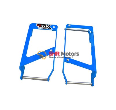 Protectii radiator KTM - Husqvarna 2007-2016 Aluminiu 4MX Albastru foto