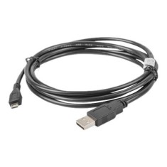 Cablu USB 2.0 Lanberg CA, USBM, 10CC, 0018, BK, A, Micro B, 1.8m, Negru