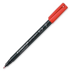 Marker permanent LUMOCOLOR 0.4mm Roșu
