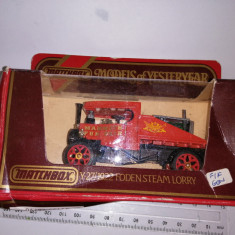 bnk jc Matchbox Y27/1922 Foden Steam Lorry - Code 3 PK Models