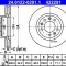 ATE 24.0122-0291.1 Disc frana