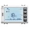 Cronotermostat + control umiditate 3M Easy Gewiss Chorus alb GW10794H