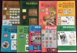 Romania 1998 - Lot 9 reviste filatelice romanesti FILATELIA / An XLVII incomplet