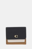 Coach portofel de piele Mila culoarea negru, CAO14