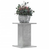 Suport de plante, 2 buc., gri beton, 30x30x40 cm lemn prelucrat GartenMobel Dekor, vidaXL