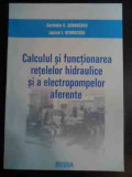 Calculul Si Functionarea Retelelor Hidraulice Si A Electropom - Corneliu C. Georgescu, Lucian I. Georgescu ,544006, matrix rom