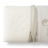 Cumpara ieftin Perna Memory Foam Tricot Olive Oil 40x70 Cm