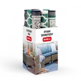 Set de covoare pentru exterior 0,8 x 1,8 m 9 buc model mixt