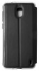 Husa tip carte cu stand cu decupaj frontal neagra pentru Nokia 2