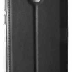 Husa tip carte cu stand cu decupaj frontal neagra pentru Nokia 2