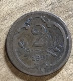 MNDSTR AUT24 Austro-Ungaria 2 hellar 1897
